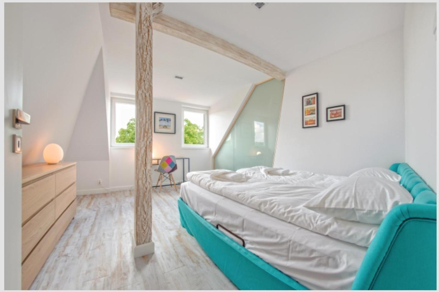 Amazing Big Loft With Seaview 800M To Beach Sopot Bagian luar foto
